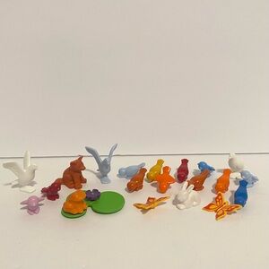 Playmobil Animal Lot Birds Butterfly Bunny Bear Frog Mini Figure Toys